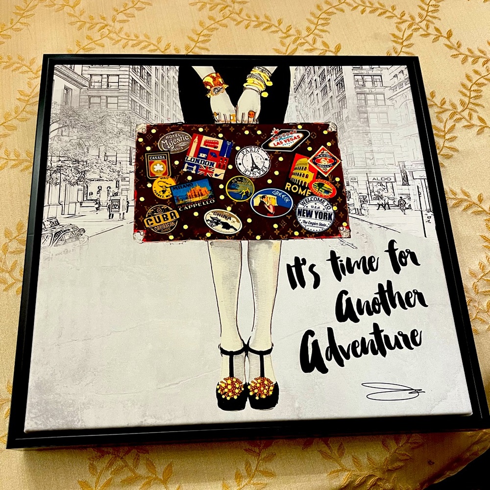Adorable picture frame